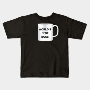 World's Best Boss Inception Kids T-Shirt